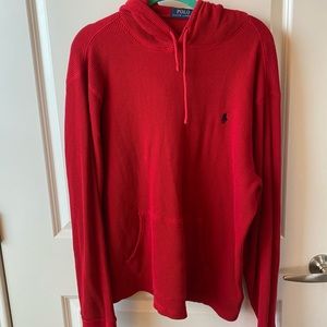 Polo Ralph Lauren Waffle-Knit Cotton Hoodie